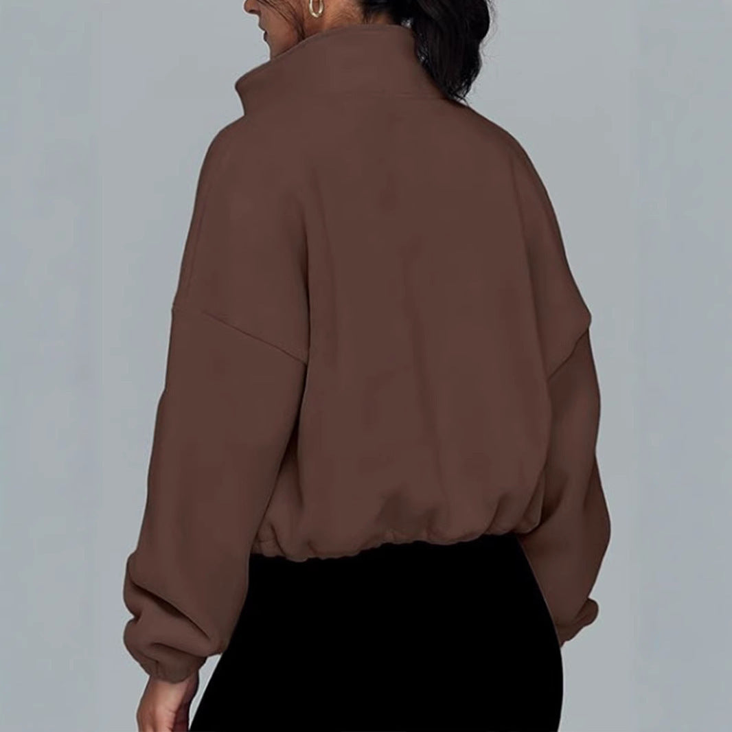 Loose Lapel Cardigan Sweater