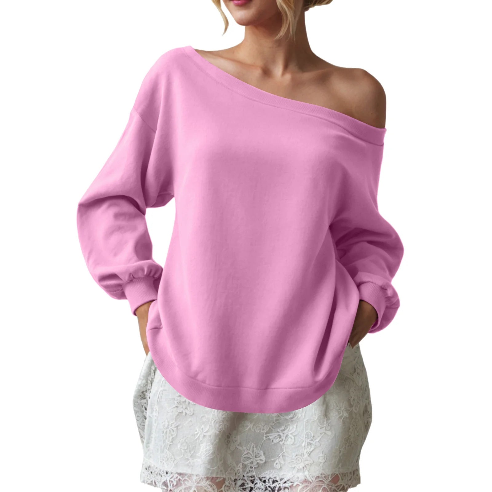 Luna Off-Shoulder Sweater