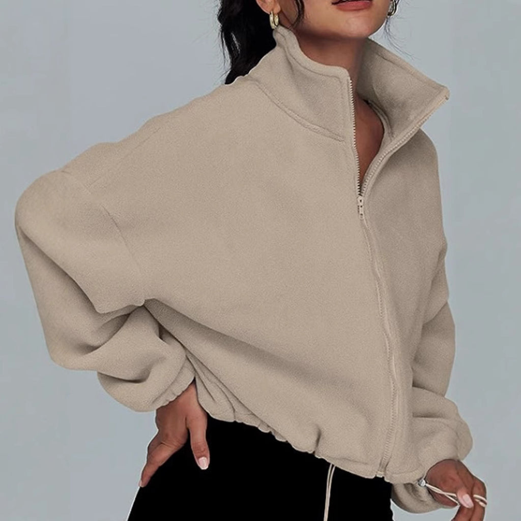 Loose Lapel Cardigan Sweater