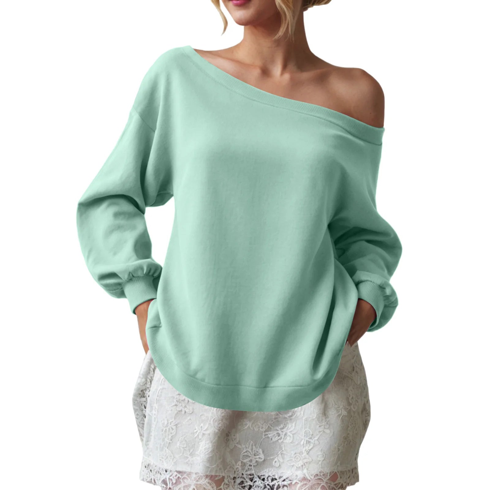 Luna Off-Shoulder Sweater