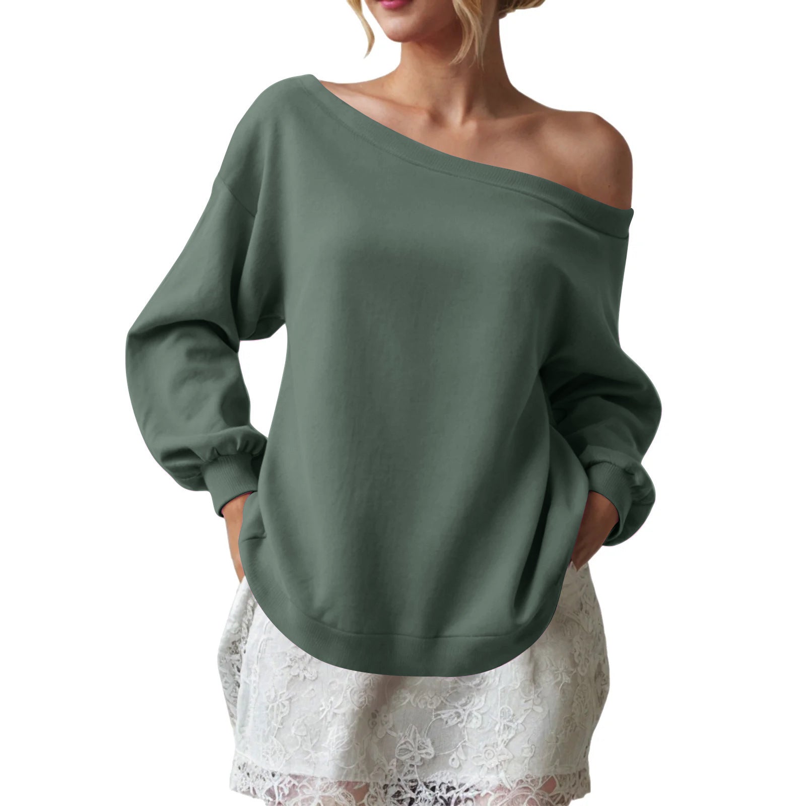 Luna Off-Shoulder Sweater