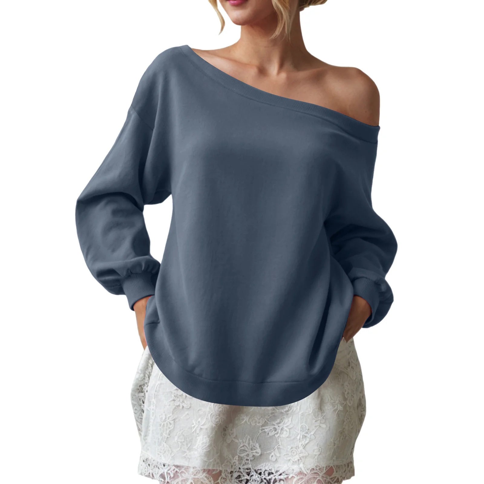Luna Off-Shoulder Sweater