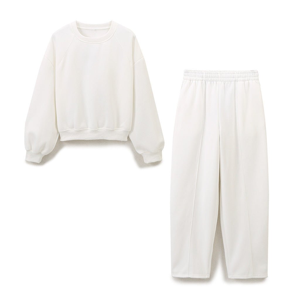 Relaxed Fit Sweat Set - asiilo.com