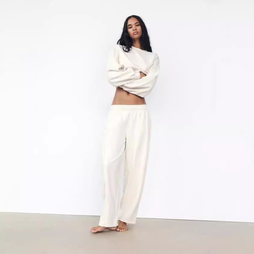 Relaxed Fit Sweat Set - asiilo.com