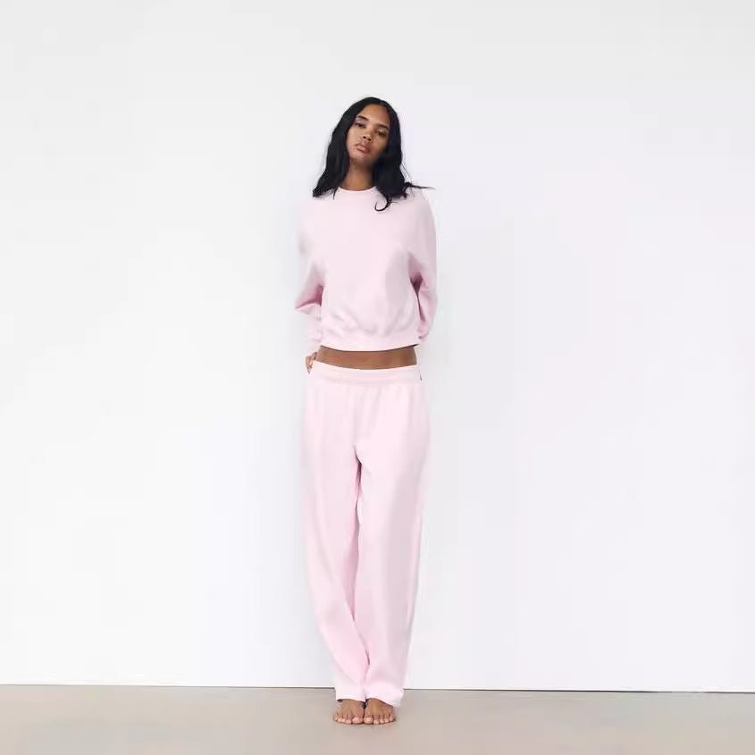 Relaxed Fit Sweat Set - asiilo.com