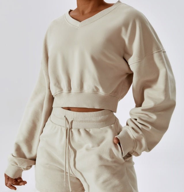 V - ringad tröja - asiilo.com